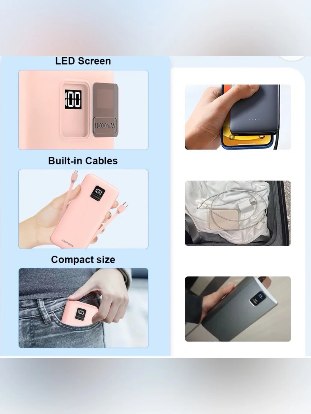 AsperX pack 10000mah